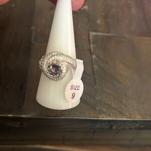 A World Of Wonder Lab created Alexandrite on Rhodium Plating